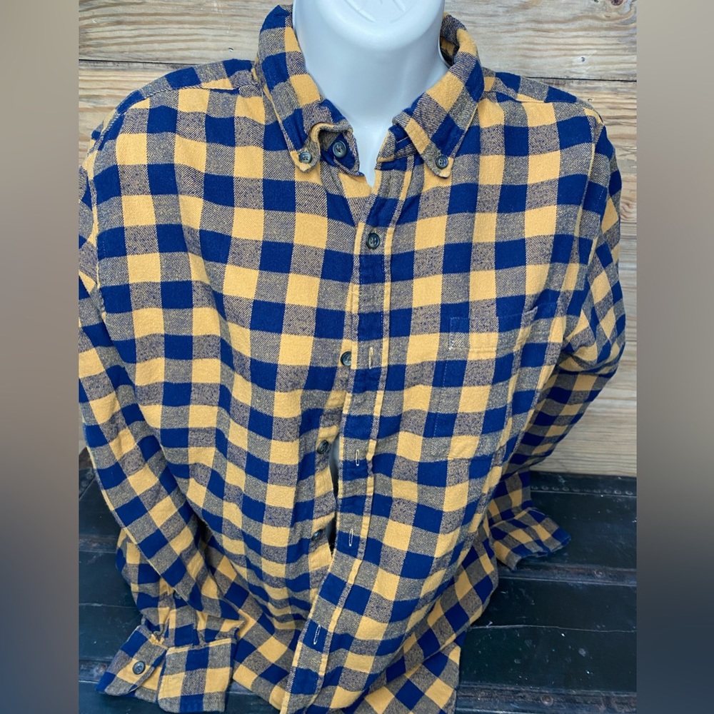 Mustard Yellow Flannel